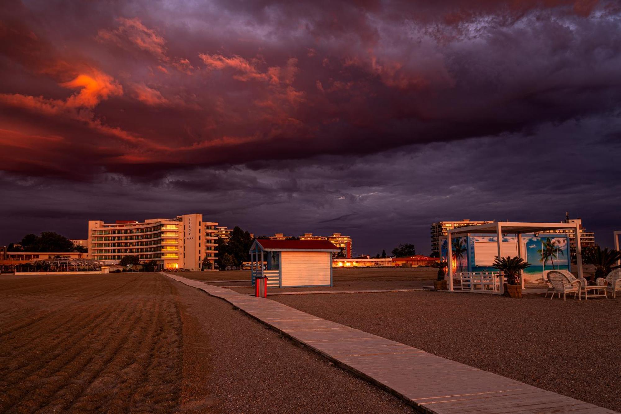 Alcor Beach Hotel Mamaia Kültér fotó