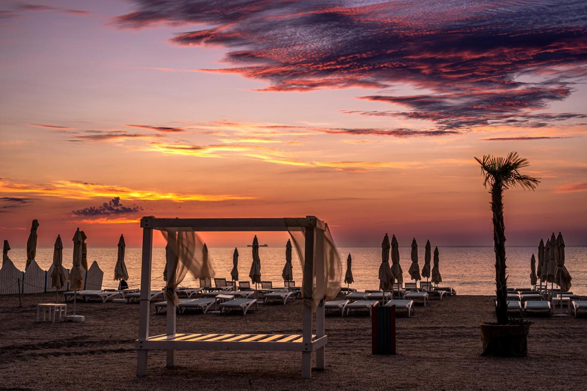 Alcor Beach Hotel Mamaia Kültér fotó