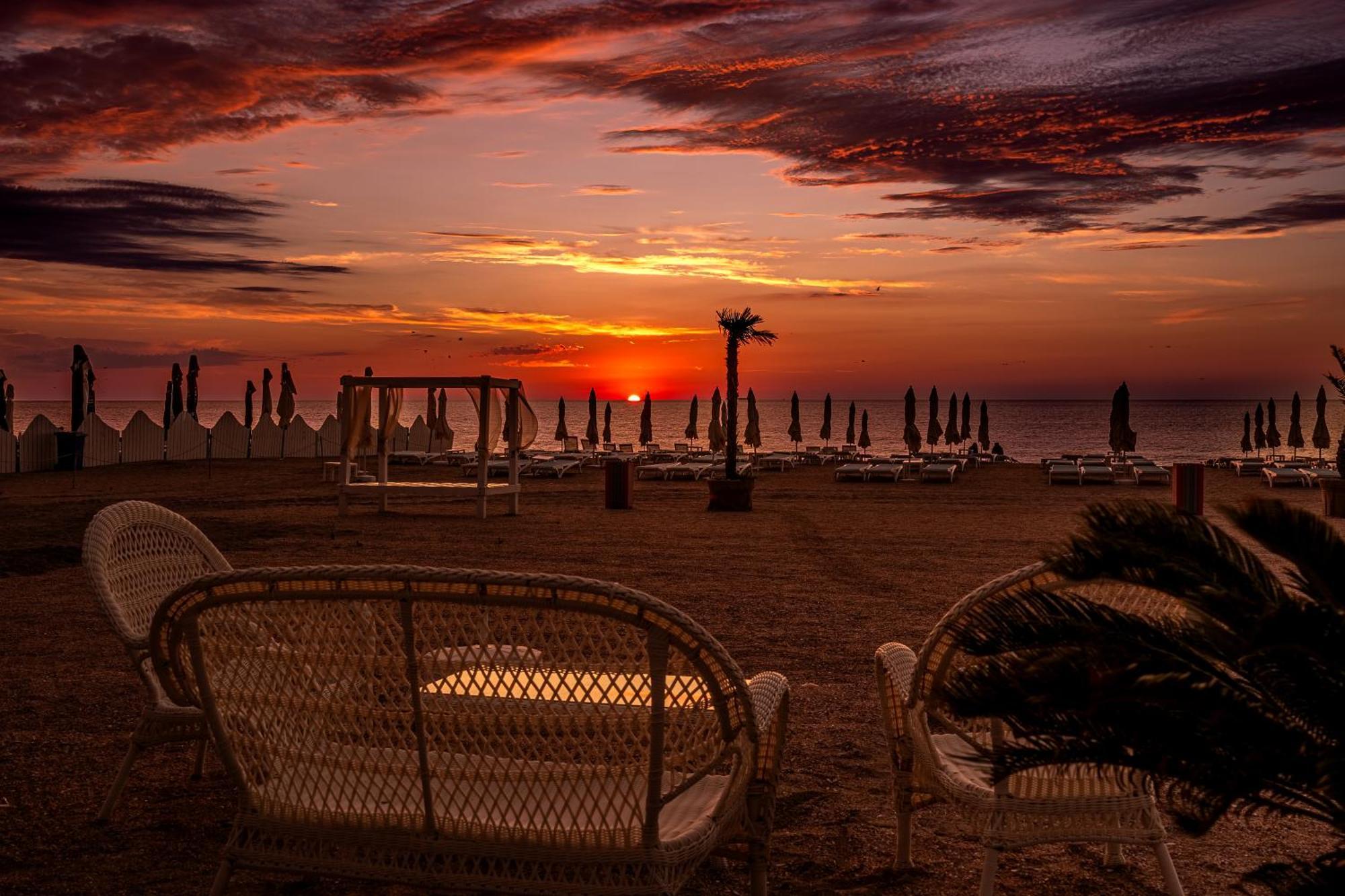 Alcor Beach Hotel Mamaia Kültér fotó