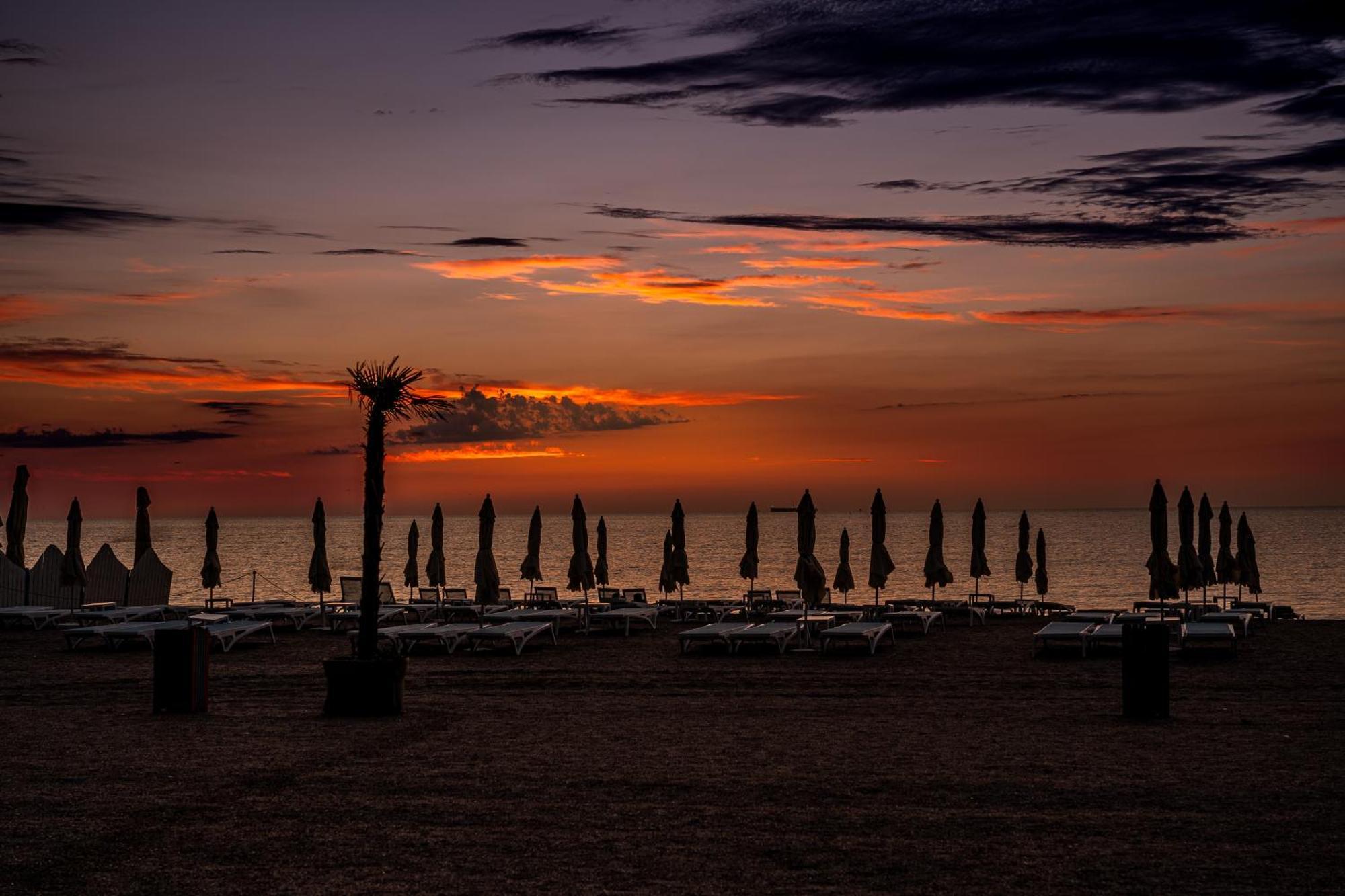 Alcor Beach Hotel Mamaia Kültér fotó